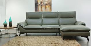 italian genuine leather sectional sofa