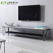 china modern stainless steel tv stand
