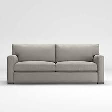 Axis Grey 2 Seat Sofa Reviews Crate