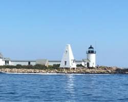 Image of Goat Island Lighthouse, Cape Porpoise, Maine from Google Maps