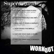 supernatural tv workout fun fitness