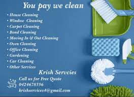 krish services cleaning gumtree