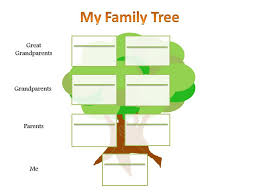 Template For Family Tree With Photos Download Them Or Print