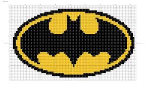 14 Best Photos Of Logo For Batman Crochet Graph Batman