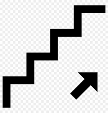 Free for commercial use no attribution required high quality images. Stairs Up Icon Steps Icon White Png Clipart 318961 Pikpng