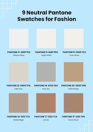pantone swatches color chart in