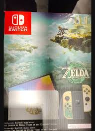 Zelda Tears of the Kingdom : la Switch OLED Collector a fuité, elle est magnifiq