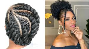 45 quick easy natural hairstyles