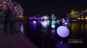 The denver botanic gardens wanted to integrate more of their grounds, by adding new interactive and engaging elements that would enhance their signature blossoms of light™ display for the 2018/2019 winter season. Blossoms Of Light 2017 Youtube