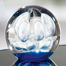 Paperweight Glass Ball Design Sculpture