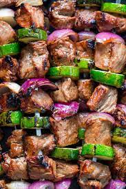 grilled steak kebabs recipe