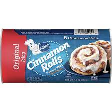 pillsbury cinnamon rolls with