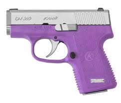kahr arms pushing purple pistols the
