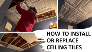 install ceiling tiles