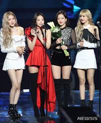 Group Photo Blackpink At Gaon Chart Music Awards 2019 In