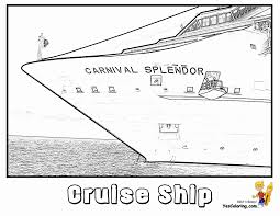 Watch the best of disney tv all on disneynow! Stupendous Cruise Ship Coloring Pages Free Ships Cruises