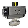 Air operated ball valve