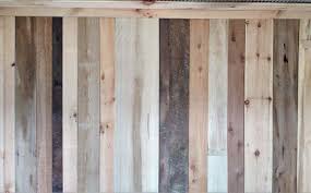 Accent Wall With Reclaimed Barn Wood