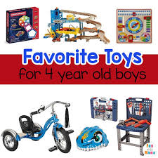 favorite toys for 4 year old boys fun