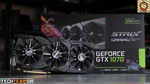 From the 8gb of gddr5 (runs at 8008 the 1070 strix also has asus fanconnect technology which helps for more efficient system cooling when used. Asus Gtx 1070 Strix Review Youtube