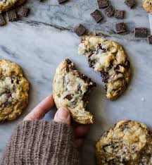 crème fraîche chocolate chunk cookies