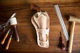 how to make a western leather holster