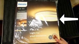 Philips Hue White Ambiance Being Ceiling Unboxing