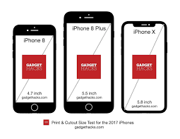 Print Out These Cutouts To See Which Iphone Size Is Right