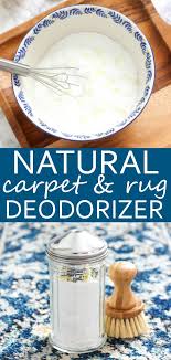 natural carpet and rug deodorizer