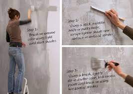 Faux Concrete Wall Concrete Wall Paint