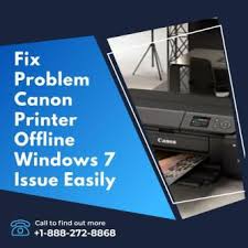 fix problem canon printer offline