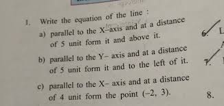 1 Write The Equation Of The Line Filo