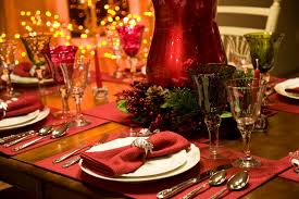 formal thanksgiving dinner table