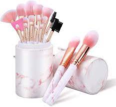duaiu makeup brushes sets 16pcs pink