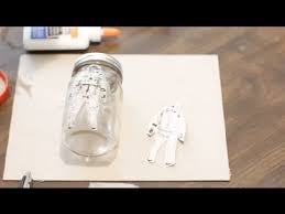 Ideas To Decoupage A Glass Jar With