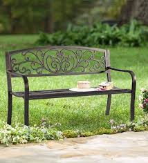 Cast Iron Two Seater Garden Bench With