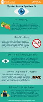So we should take care of them. Tips For Better Eye Health Infographic Vna Health Group