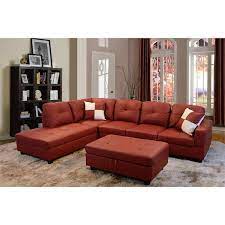 left facing chaise sectional sofa