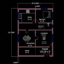 House Plan Drawing Free Dwg File