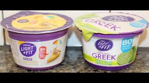 dannon light fit greek yogurt lemon
