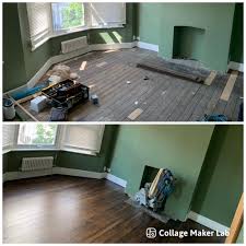 wood floor repair sanding service in