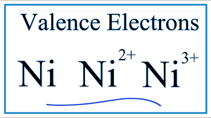 valence electrons for nickel ni