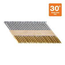 fastenstrong 30 2 3 8 in galvanized framing nails ring shank 2500 pc