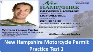 new hshire motorcycle permit