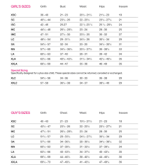 53 Specific Wish App Size Chart