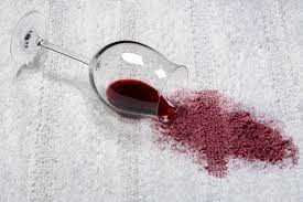 remove a red wine stain from my carpet