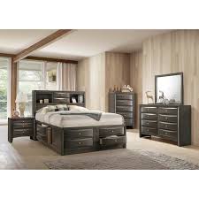 Rated 4.5 out of 5 stars. Bedroom Sets Emily B4275 6 Pc Queen Bookcase Bedroom Set At Room By Room