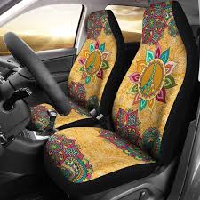 Peace Mandala Car Seat Covers Car