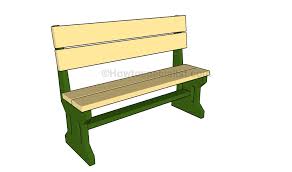 Patio Bench Plans Howtospecialist