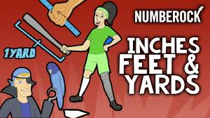 Inches Feet And Yards Song Measurement For Kids